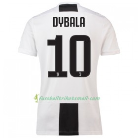 Günstige Fußballtrikots Juventus Turin Dybala 10 2018-2019 Kurzarm Heimtrikotsatz kaufen